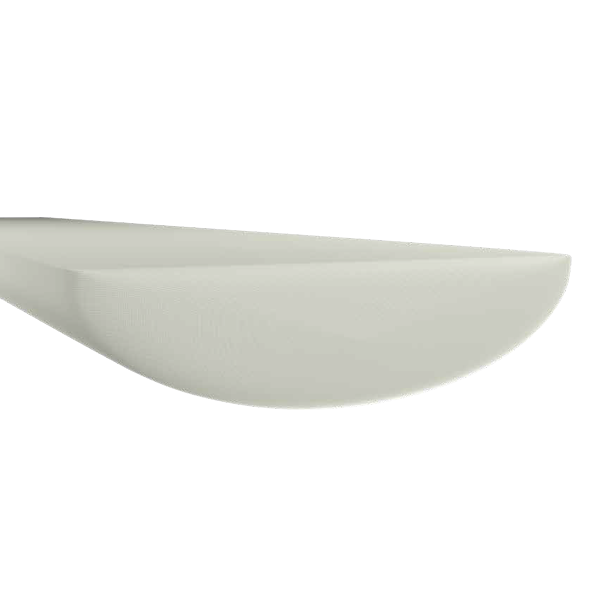 Semi-ovala textilkanaler